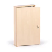 Szafki na klucze - Drewniana skrzynka na klucze, na 160 kluczy, brzoza - miniaturka - grafika 1