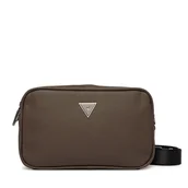 Torby męskie - Saszetka Guess HMMISA P6150 Brązowy - miniaturka - grafika 1