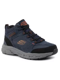 Skechers Trekkingi Ironhide 51895/NVOR Granatowy - Buty trekkingowe męskie - miniaturka - grafika 1