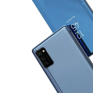 Clear View Case futerał etui z klapką Samsung Galaxy A72 4G różowy - Etui i futerały do telefonów - miniaturka - grafika 3