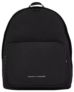 Tommy Hilfiger Męski plecak TH Skyline, czarny, OS, Czarny, rozmiar uniwersalny - Plecaki - miniaturka - grafika 1