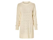 Sukienki - esmara® Sukienka damska dzianinowa (L (44-46), Kremowy) - miniaturka - grafika 1