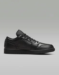 NIKE AIR JORDAN 1 LOW TRIPLE BLACK 42.5 - Moda i Uroda OUTLET - miniaturka - grafika 1