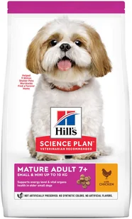 Hills Small&Miniature Mature Adult 7+ Canine 1,5 kg - Sucha karma dla psów - miniaturka - grafika 2