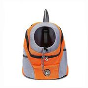 Torebki damskie - Slowmoose Zewnętrzna nylonowa torba na zakupy, podwójny plecak na wózka przenośnego psa podróżniczego Pomarańczowy 41x46x22 cm - miniaturka - grafika 1