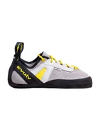 Sprzęt wspinaczkowy - Buty wspinaczkowe Evolv Defy Lace - fog gray/banana - miniaturka - grafika 1