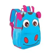 Plecaki szkolne i tornistry - Spokey Plecak neoprenowy Żyrafa niebieska - miniaturka - grafika 1