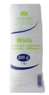 Tomcotton Wata kosmetyczno - higieniczna bawełniano - wiskozowa 200 g - Waciki, płatki i patyczki kosmetyczne - miniaturka - grafika 1