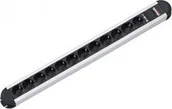 Listwy zasilające - Listwa zasilająca Bachmann 12x 12 gniazd 1.75 m czarna - miniaturka - grafika 1