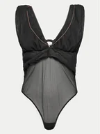 Body - Hunkemöller Body Simona 205556 Czarny Slim Fit - miniaturka - grafika 1
