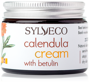 Kremy do twarzy - Sylveco Calendula Cream with Betulin - krem brzozowo-nagietkowy z betuliną 50 ml - miniaturka - grafika 1