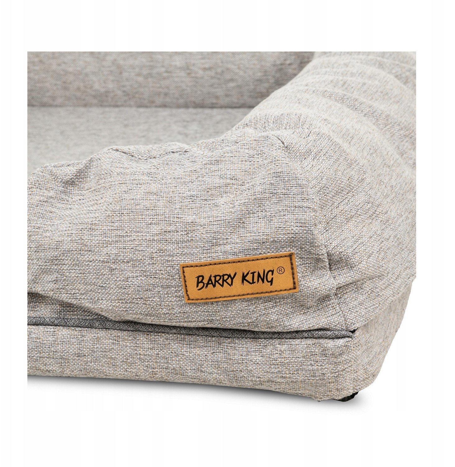 Legowisko dla psa, szare, 78.5*63*17cm, z zamkiem