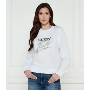 GUESS Bluza Regular Fit - Bluzy damskie - miniaturka - grafika 1