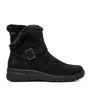 Botki Rieker CEO-L7179-00 Czarny - Botki damskie - miniaturka - grafika 1