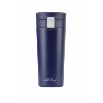 Vialli Design Vialli Design Fuori 400 Ml Granatowy Kubek Termiczny Ze Stali Nierdzewnej - Kubki termiczne - miniaturka - grafika 1