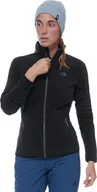 Bluzy damskie - The North Face Bluza damska 100 Glacier Full Zip czarna r. M T92UAUJK3 - miniaturka - grafika 1