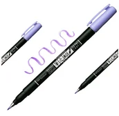 Kredki, ołówki, pastele i pisaki - Pisak do kaligrafii pędzelkowy TOMBOW BRUSH PEN fudenosuke pastel fioletowy violet - miniaturka - grafika 1