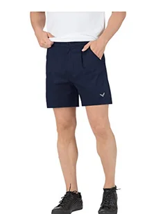 Trigema Męskie szorty sportowe 616072, Niebieski (granatowy 046), XXL - Spodenki damskie - miniaturka - grafika 1