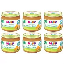 Hipp Pierwsza dynia po 4. miesiącu zestaw 6 x 80 g Bio - Dania dla dzieci - miniaturka - grafika 1