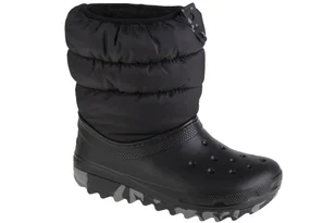Crocs Classic Neo Puff Boot Kids 207684-001, Dla Chłopca, Śniegowce, Czarne - Śniegowce damskie - miniaturka - grafika 1