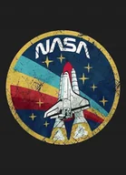 Puzzle - PUZZLE NASA Kosmos Planety Vintage Retro + IMIĘ Pudełko 120 el. - miniaturka - grafika 1