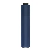 Parasole - Parasol damski składany Doppler 99 gramów, granatowy - miniaturka - grafika 1