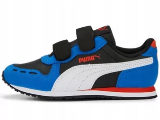 Buty dla dziewczynek - BUTY dziecięce PUMA CABANA 383730-07 na rzep 34,5 - grafika 1