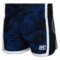 Kimona, stroje i obuwie - Extreme Hobby Spodenki Muay Thai HAVOC Niebieskie M - miniaturka - grafika 1