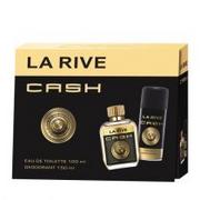Zestawy perfum męskich - La Rive Zestaw kosmetyków Cash (woda perfumowana 100 ml + dezodorant 150 ml) - miniaturka - grafika 1