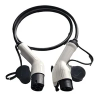 Ładowarki do samochodów elektrycznych - Kabel do ładowania samochodu elektrycznego EVR ACCESSORIES EVR-KA-T2-32A-1P Typ 2 - wtyk Typ 1 - miniaturka - grafika 1