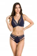 Majtki damskie - MEDIOLANO FIGI DENIM 19083 S GRANATOWY - miniaturka - grafika 1