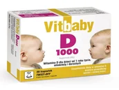 Witaminy i minerały - SALVUM Vitbaby D 1000 30 kapsułek twist-off  3613841 - miniaturka - grafika 1