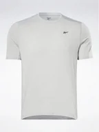 Koszulki męskie - REEBOK - T-SHIRT MĘSKI - TS AC SOLID ATHLETE PUGRY3 H52185 koszulka SZARA - miniaturka - grafika 1