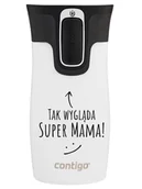 Kubki termiczne - Kubek termiczny Contigo West Loop Mini 300ml - Tak wygląda Super Mama - Salt - miniaturka - grafika 1