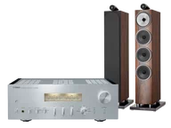 Zestawy stereo - Yamaha A-S2200 (srebrny) + 702 S3 (mokka) - miniaturka - grafika 1