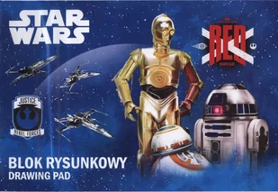 St. Majewski Blok rysunkowy A4 Star Wars 20 kartek - Szkolne artykuły papiernicze - miniaturka - grafika 1