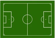 Dodatki do ciast w proszku - Wydruk na tort masa cukrowa BOISKO PIŁKARSKIE PIŁKA NOŻNA - miniaturka - grafika 1