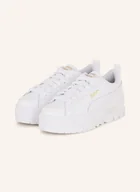 Sneakersy damskie - Puma Sneakersy Mayze weiss - miniaturka - grafika 1