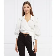 Bluzki damskie - Pinko Bluzka CROTONE 3 | Cropped Fit - miniaturka - grafika 1