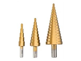 PARKSIDE® Zestaw wierteł specjalnych (Zestaw 3 wierteł stopniowych stożkowych) - Wiertła - miniaturka - grafika 1