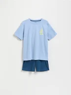 Skarpetki dla dzieci - Reserved - Dwuczęściowa piżama - jasnoniebieski - miniaturka - grafika 1