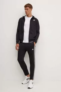 adidas dres Essentials męski kolor czarny IW4858 - Dresy męskie - miniaturka - grafika 1