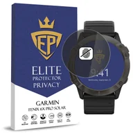Akcesoria do smartwatchy - FOLIA 5D PRYWATYZUJĄCA SZKŁO ANTI-SPY DO GARMIN FENIX 6X PRO SOLAR - miniaturka - grafika 1