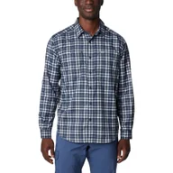 Koszulki męskie - Męska koszulka turystyczna Columbia Silver Ridge Utility Lite Plaid z długim ręk - miniaturka - grafika 1