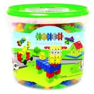 Zabawki konstrukcyjne - Clicstoys Clics 9 konstrukcji wiaderko - miniaturka - grafika 1