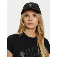 Czapki damskie - Czapka z daszkiem Guess W4BZ36 WGJP2 Czarny - miniaturka - grafika 1