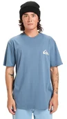 Koszulki męskie - t-shirt QUIKSILVER EV MINI LOGO BND0/CHINA BLUE - miniaturka - grafika 1