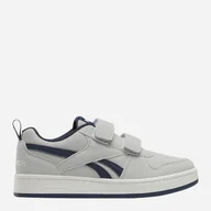 Buty dla chłopców - Tenisówki chłopięce na rzepy Reebok Royal Prime 2 100202239 27 (10UK) Szare (1200143759431) - miniaturka - grafika 1