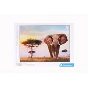 Puzzle - Clementoni Puzzle 500 HQ African Sunset - miniaturka - grafika 1