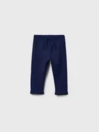 Spodnie i spodenki dla dziewczynek - OVS Spodnie dresowe 1597946 Granatowy Regular Fit - miniaturka - grafika 1